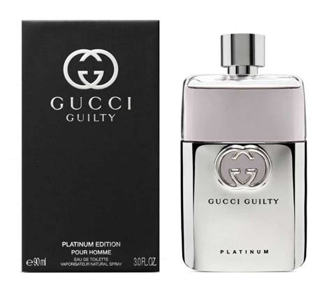 gucci guilty platinum hombre